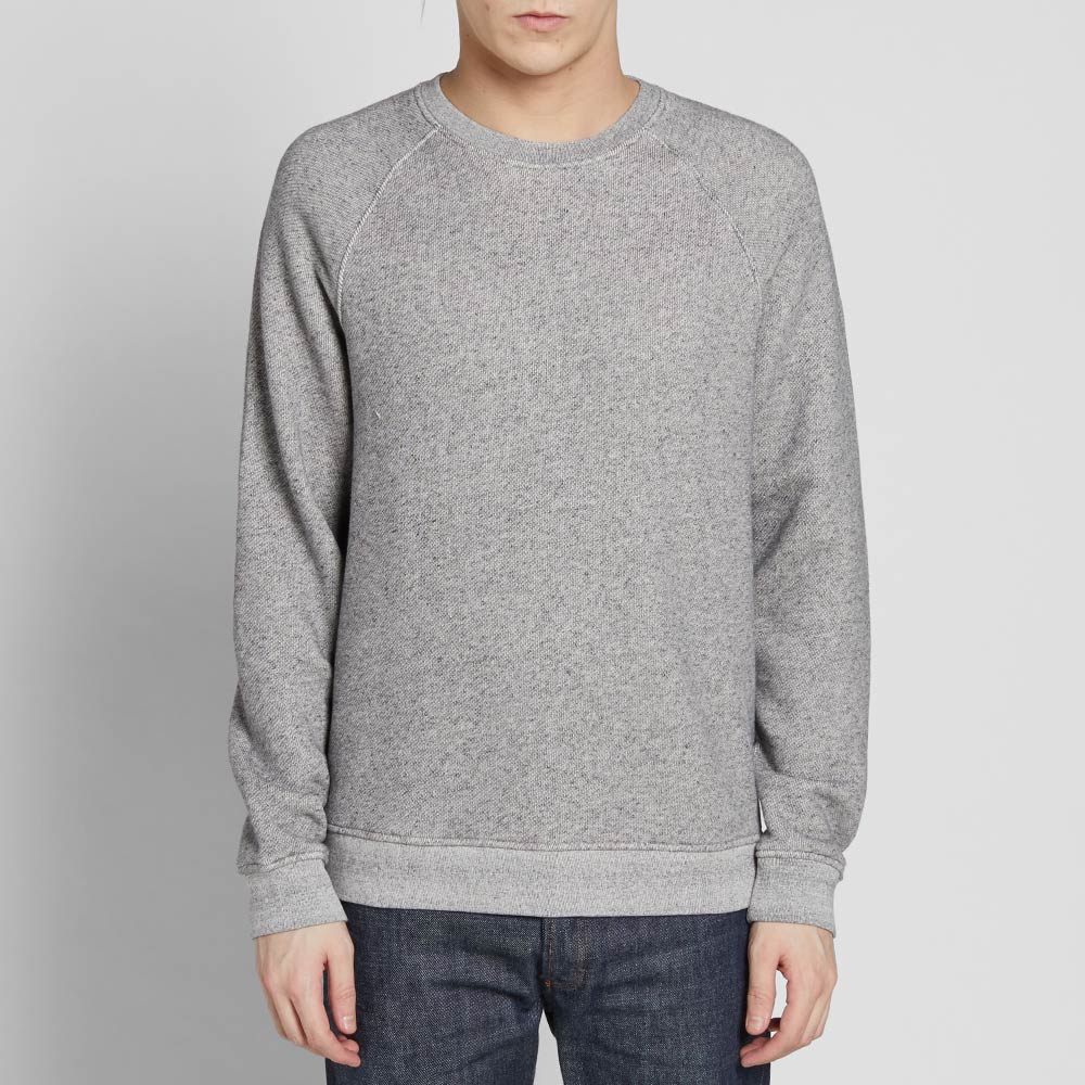 Folk Raglan Crew Sweat Grey Melange END.