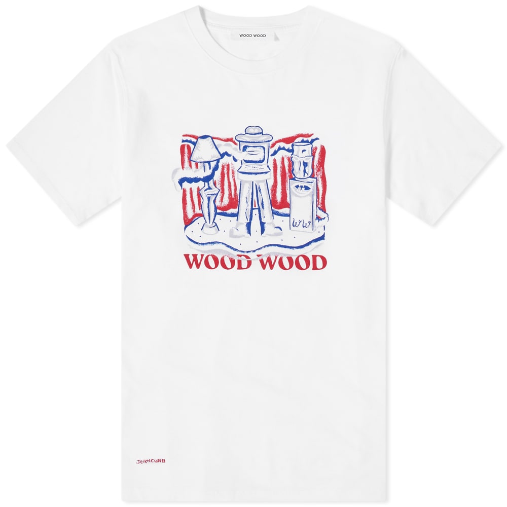 Wood Wood Bobby Jc Office T Shirt White End Us