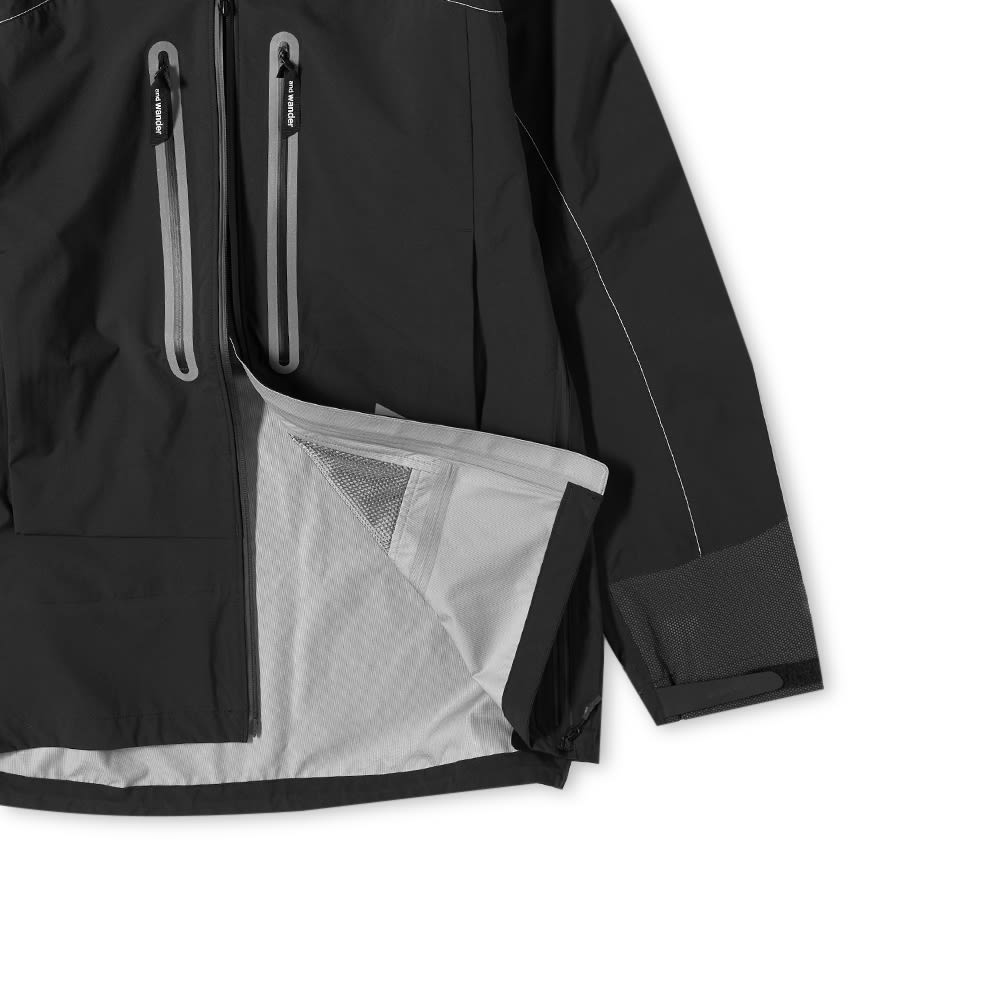 wander PERTEX SHIELD Rain Jacket Black 