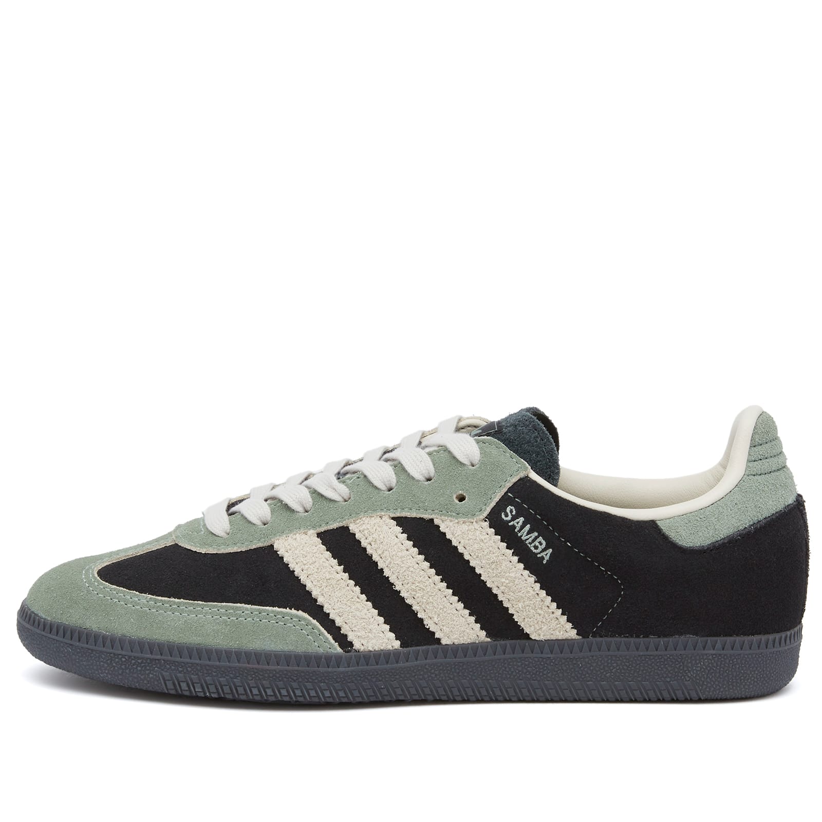 Adidas Samba OG W Sneaker Black, Alumina & Silver Green