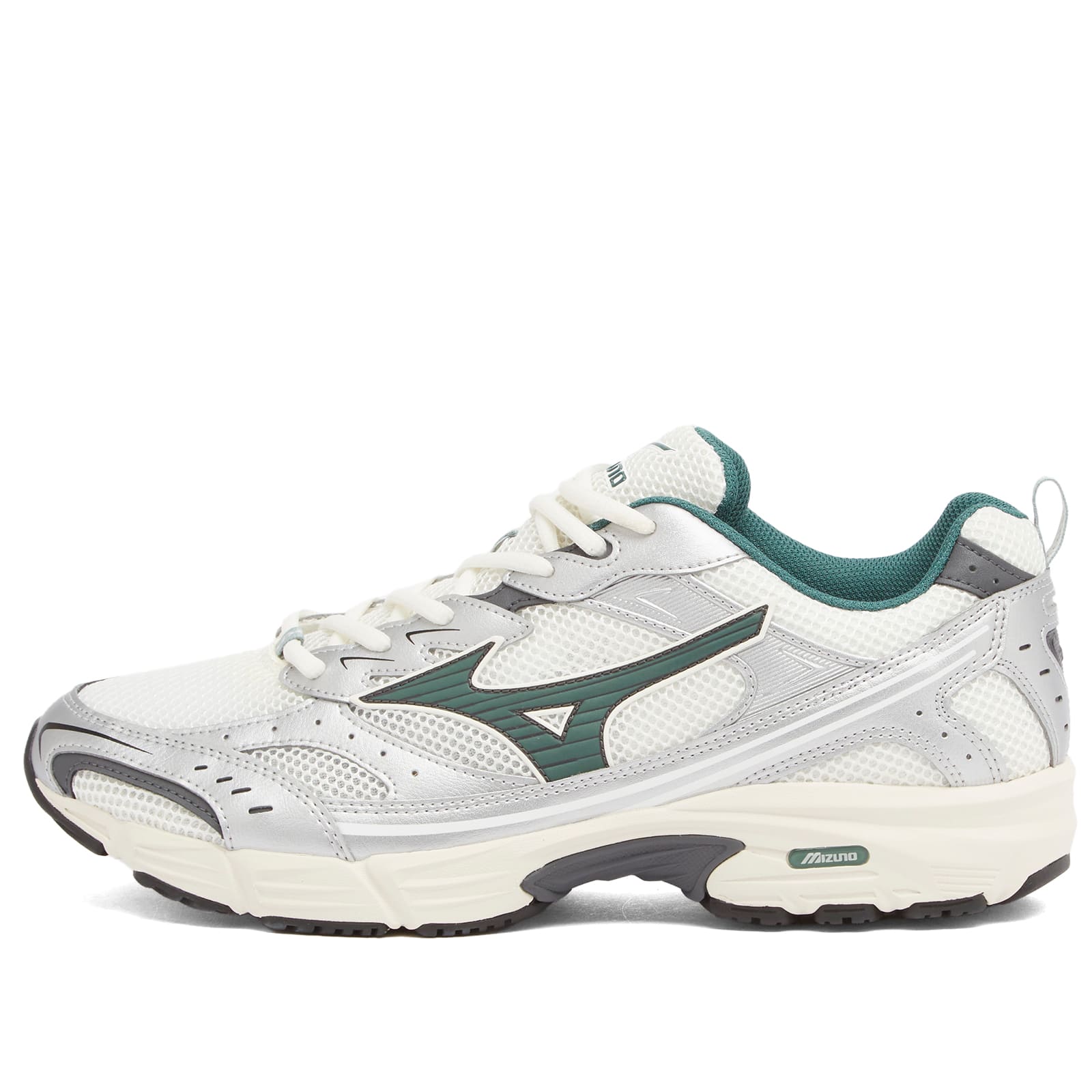 Mizuno MXR Snow White, Bistro Green & Silver | END. (US)