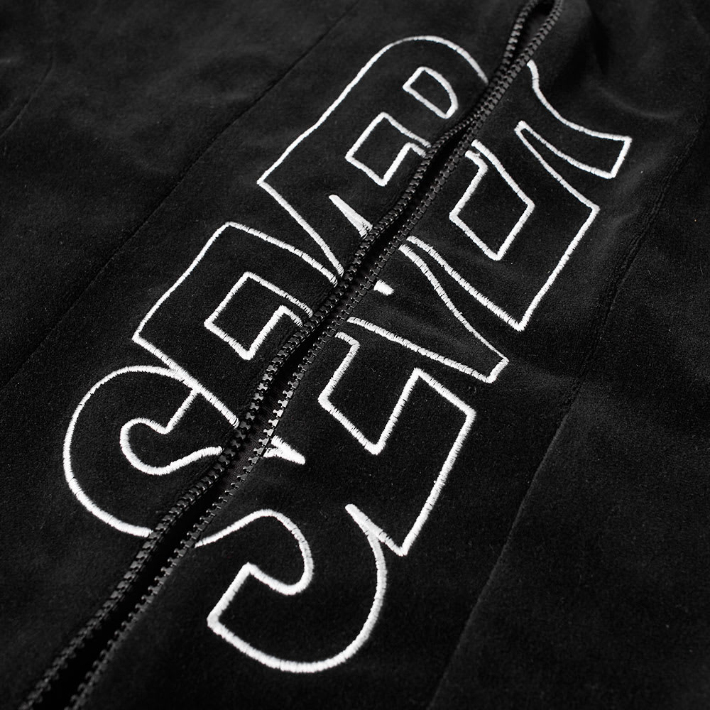 Sever Velour Embroidered Sweat Black | END.