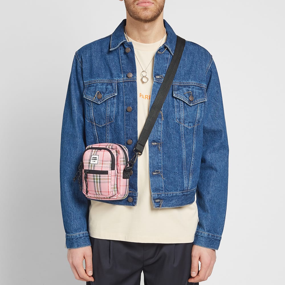 Opening Ceremony Plaid Cross Body Bag Pink END. (US)