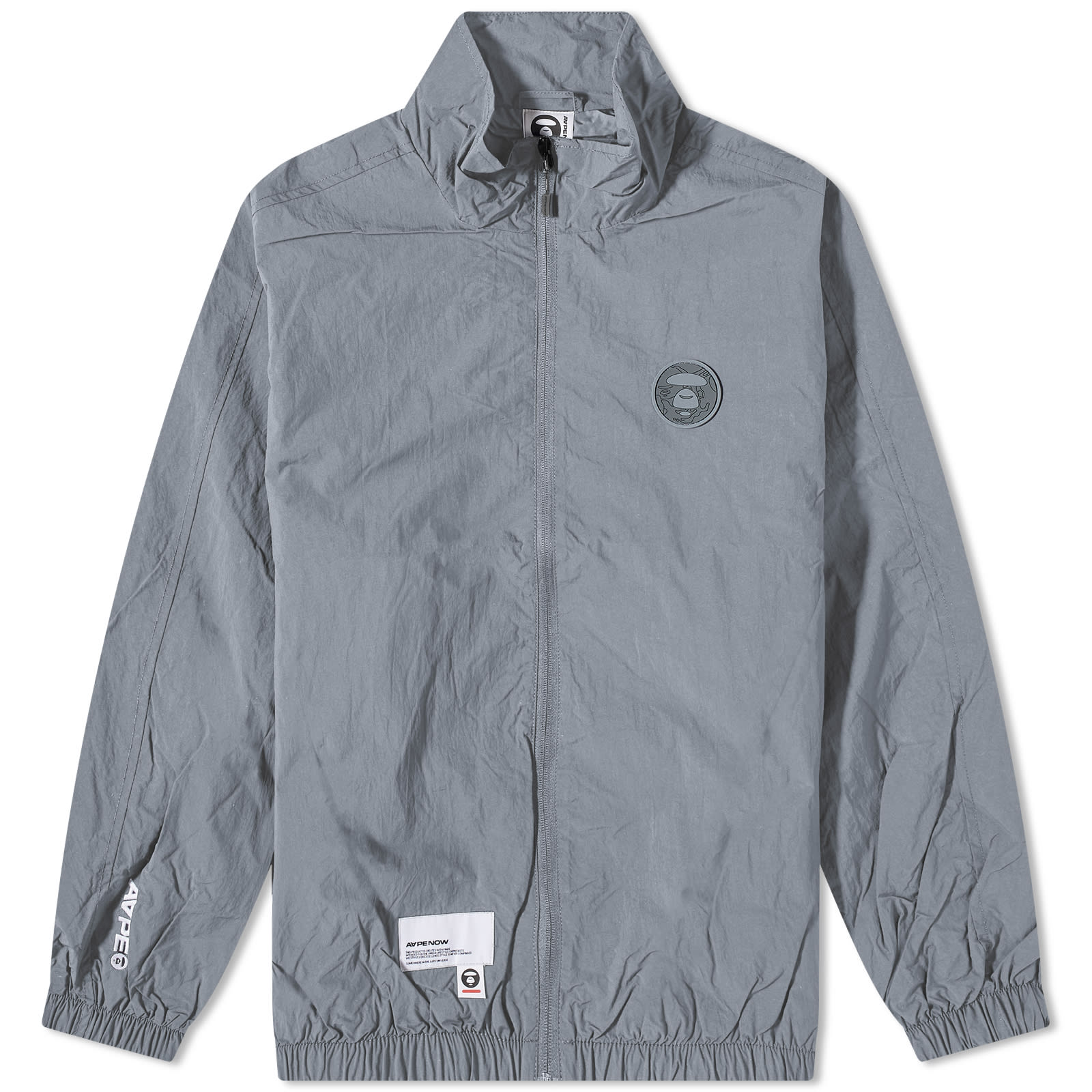AAPE Now Nylon Zip Jacket Monument Grey END. (GB)