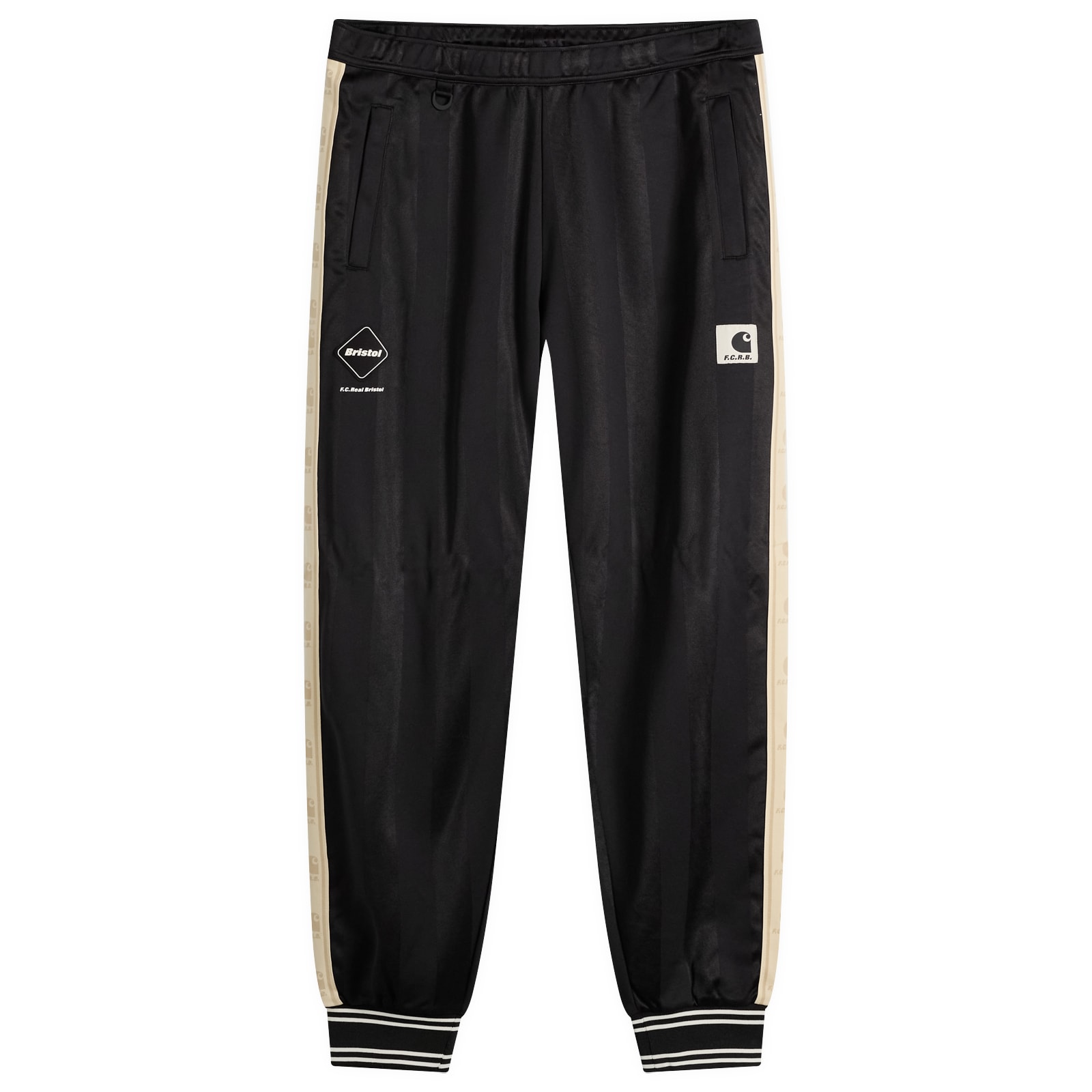 F.C.R.B×Carhartt WIP TRACK PANTS BLACK Path
