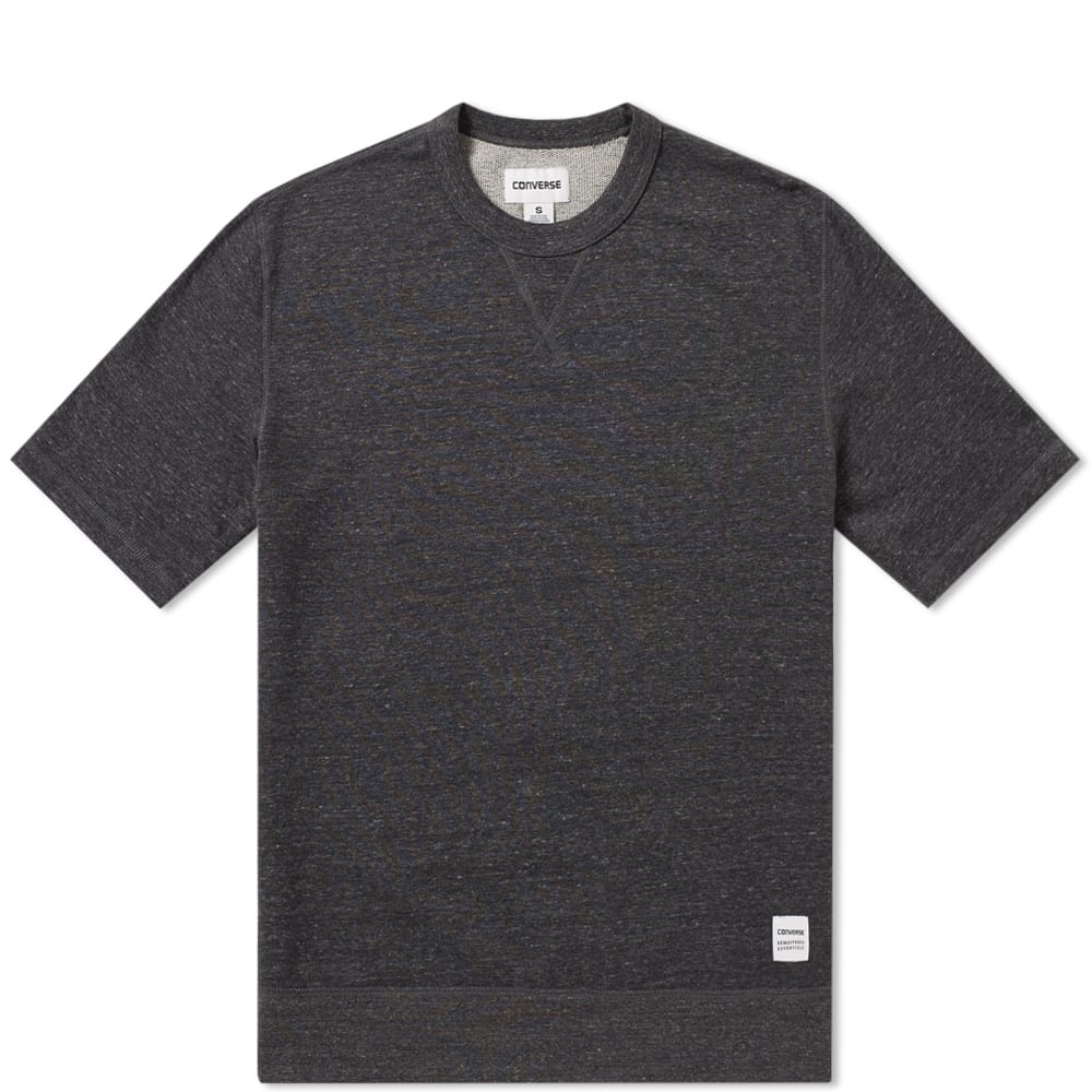 Here to remaster your basics, Converse take on classic sportswear styles with quality fabrics and comfortable fits. Adding a short sleeve to the much-loved crew neck sweatshirt, this French terry crew is ideal for everyday wear throughout the warmer months.

100% Cotton
French Terry Fabric
Ribbed Crewneck & Hem
Woven Label to Hem