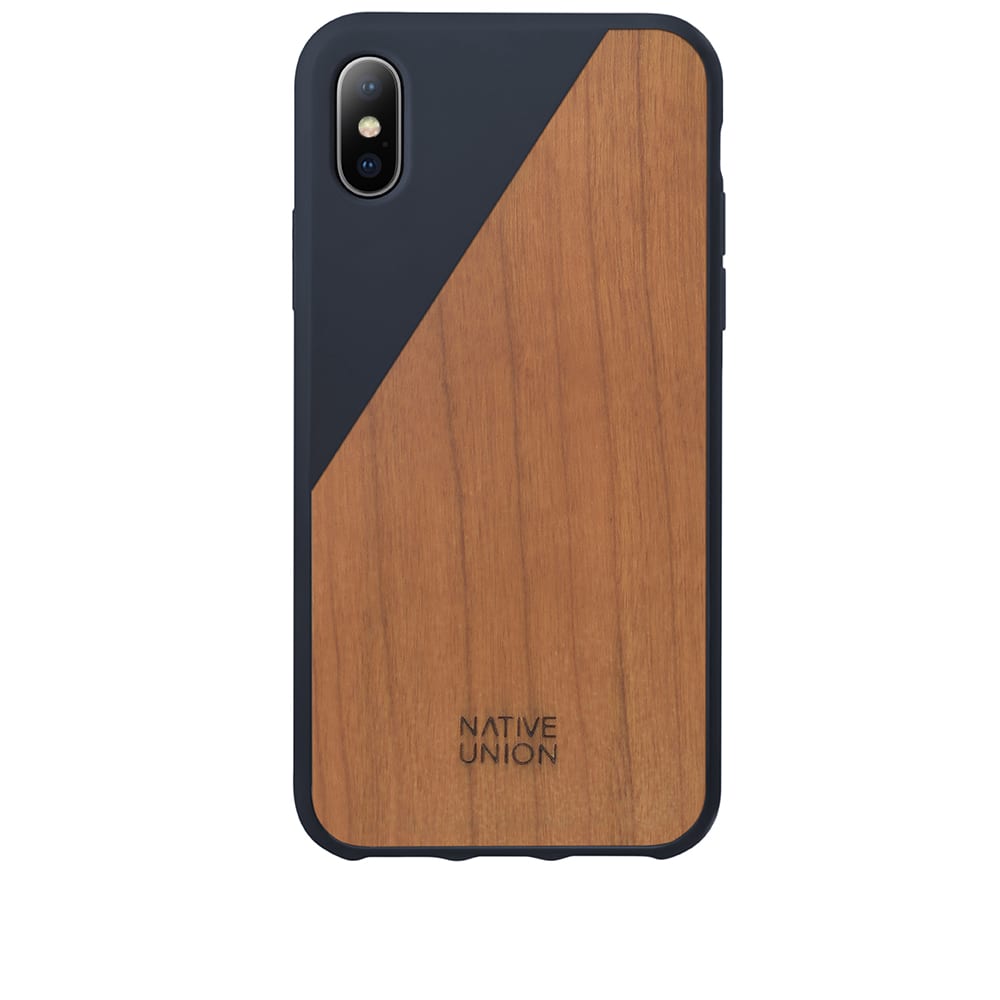 NATIVE UNION NATIVE UNION WOOD EDITION CLIC IPHONE X CASE,CLIC-MAR-WD-NP1770