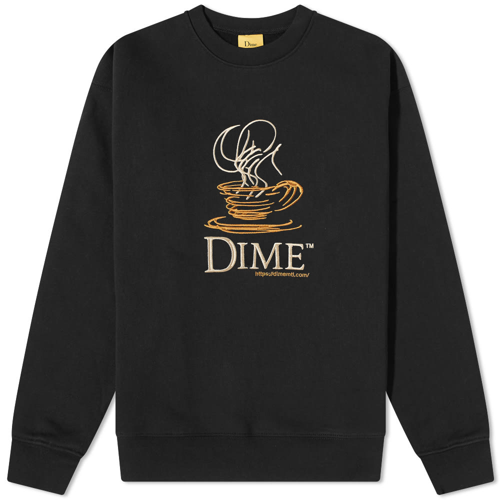 DIME ORACLE CREWNECK スウェットブラック