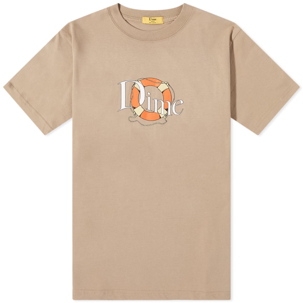 関税送料込み【DIME】Classic SOS T-Shirt (Camel) Dime Classic SOS T-Shirt Camel | END. (AR)