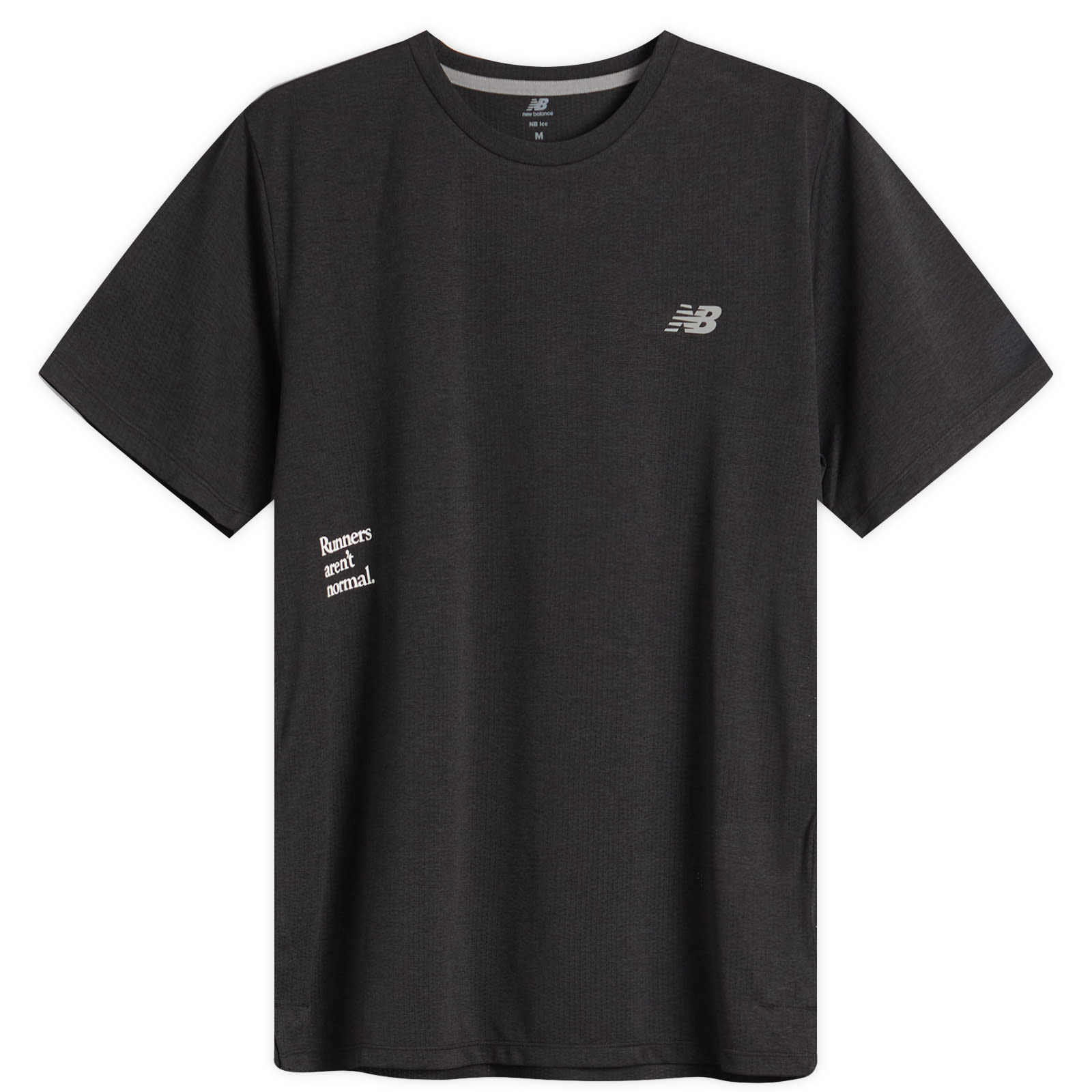 New Balance RAN Graphic T-Shirt Black | END. (AR)