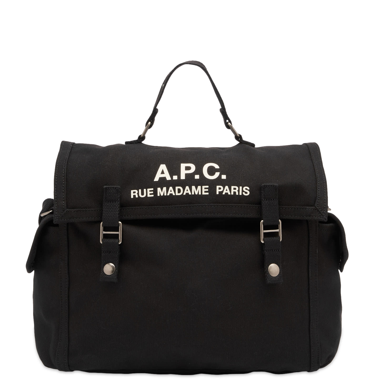 A.P.C Recuperation 2 Way Tote Bag Black