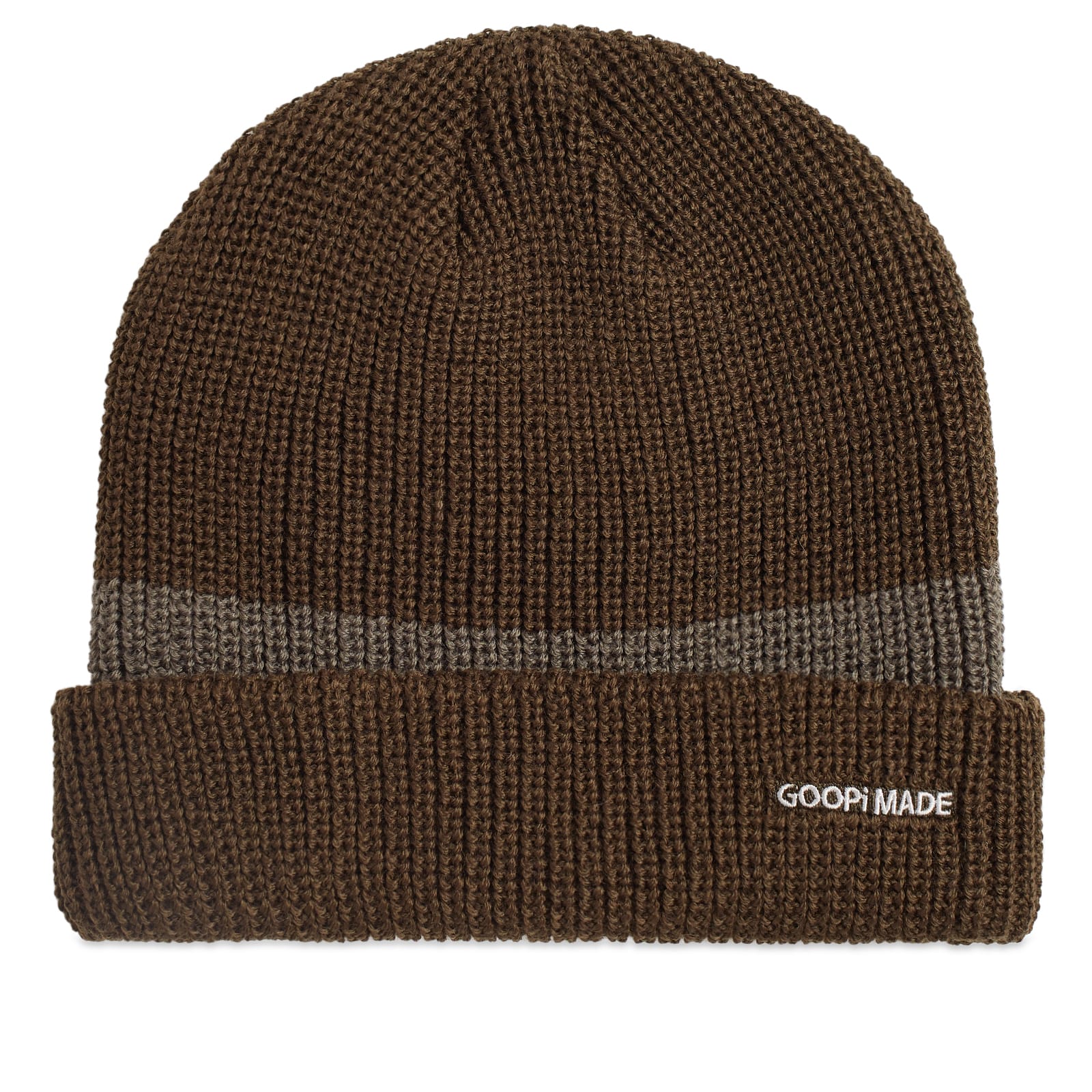 GOOPiMADE Men’s MB-7 SOFTBOX Patchwork Beanie Moss