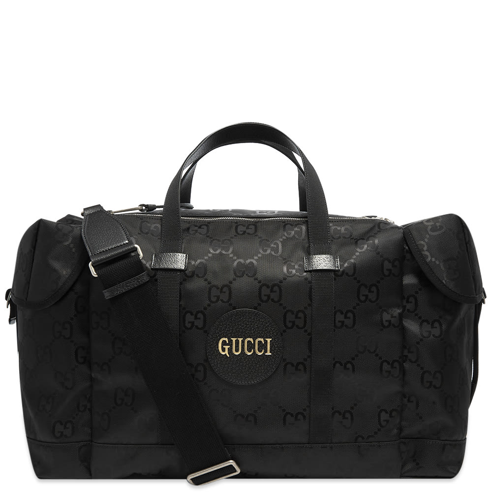 Gucci GG Eco Nylon Gym Bag Black END.