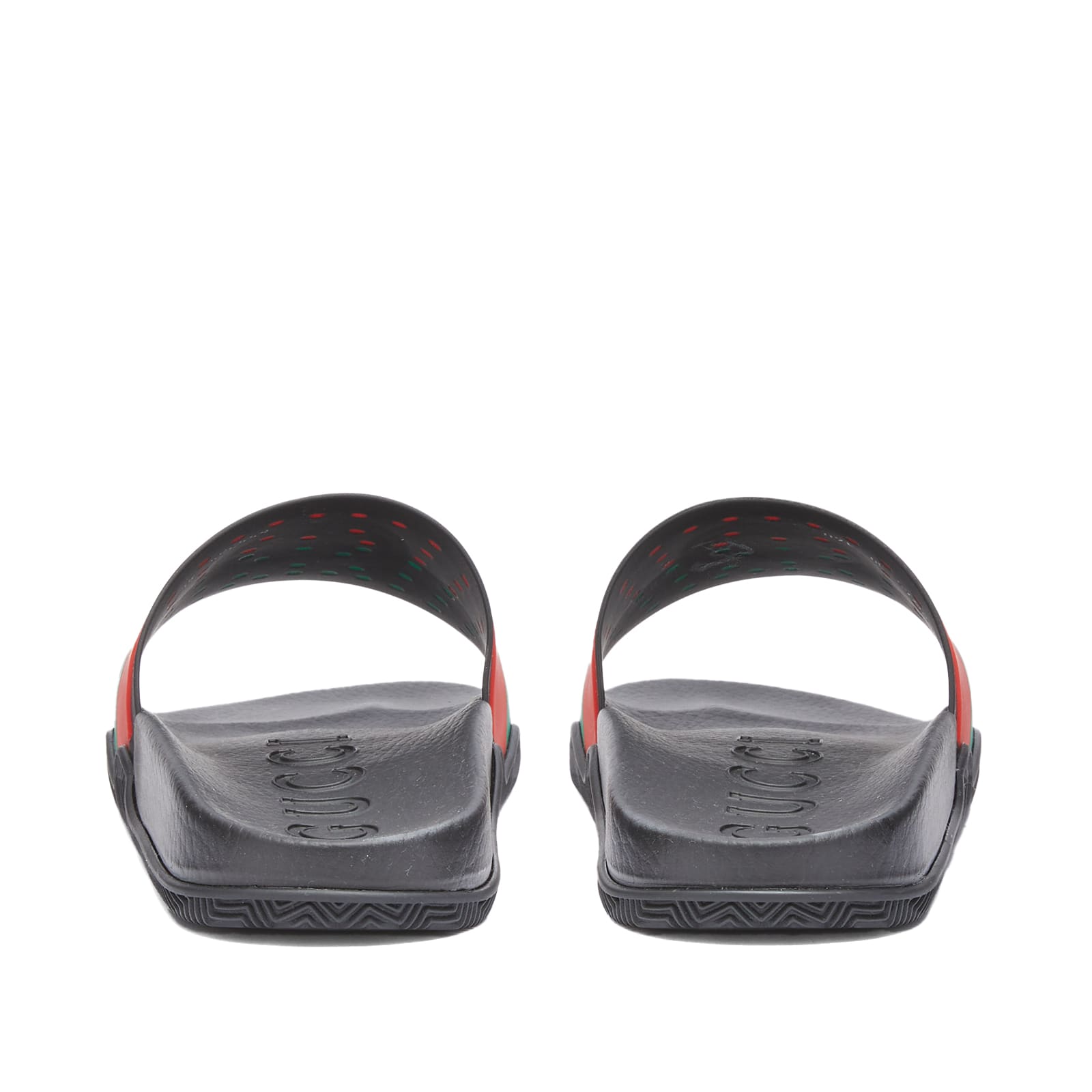 サンダル GUCCI POOL SLIDES Gucci Pursuit 72 Pool Slides Slip-on Black Summer Sandals