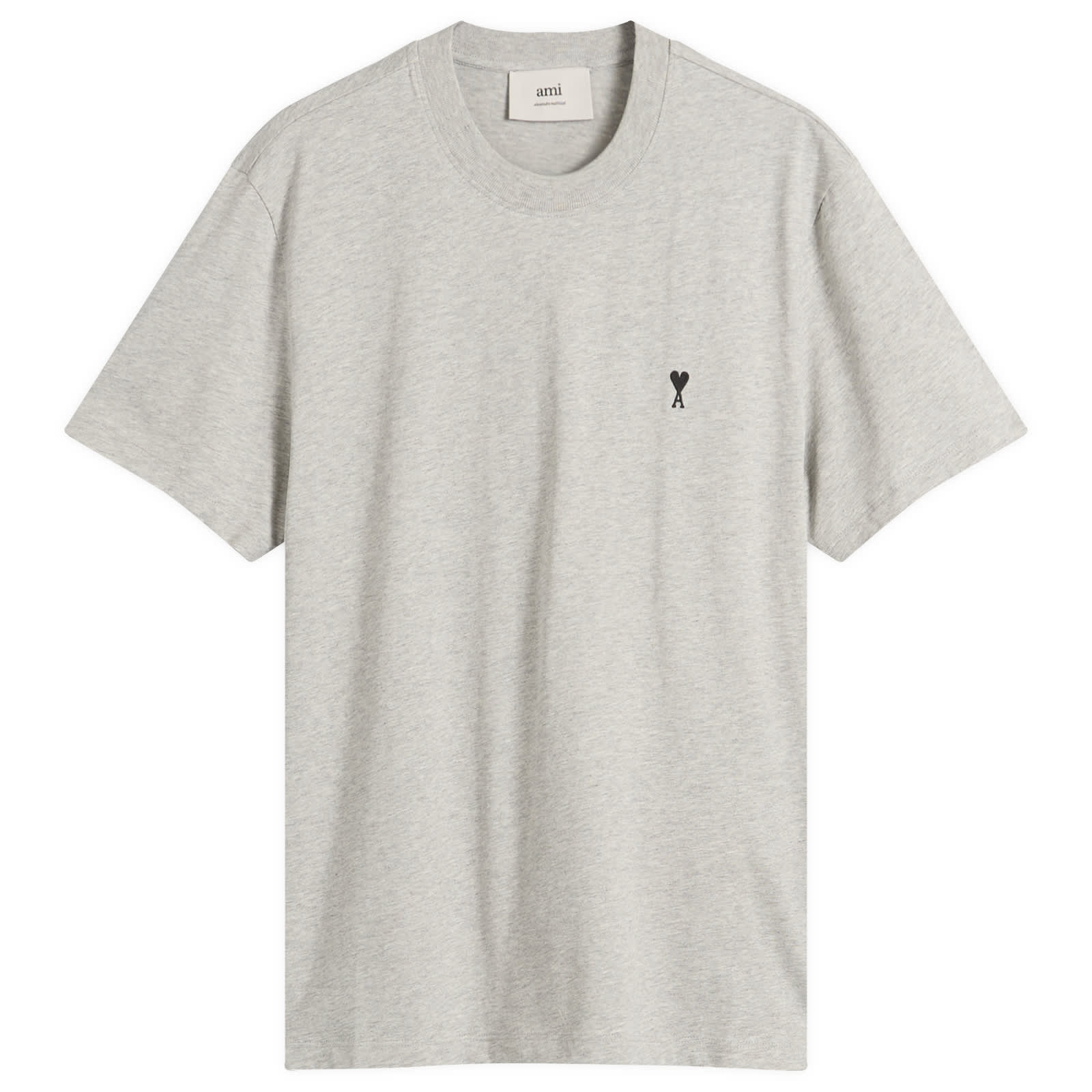 AMI Paris Light Jersey ADC T-Shirt Gris Cendre Chine | END. (US)