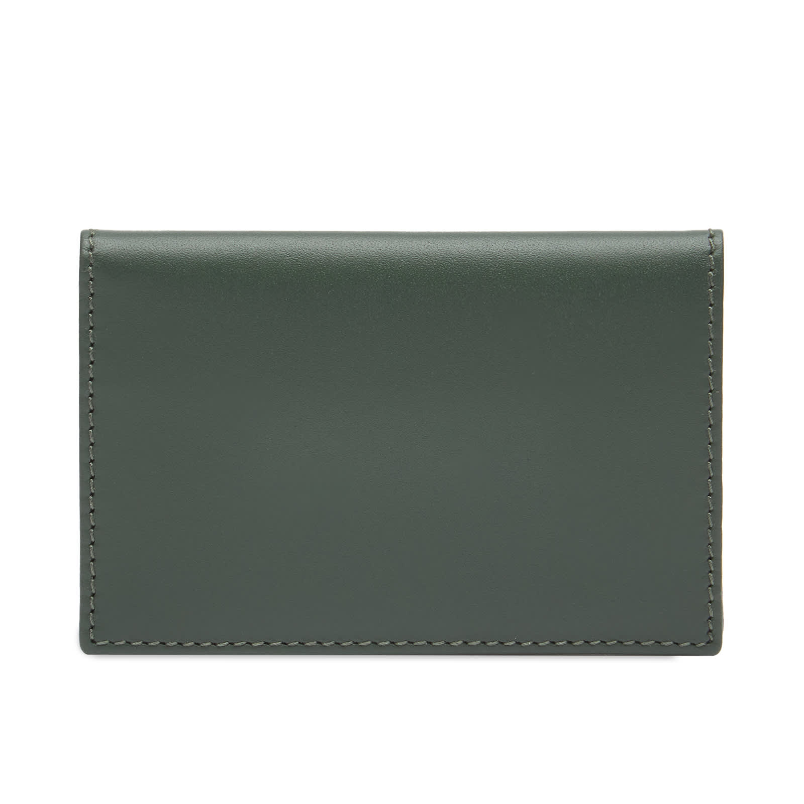 Comme des Garçons SA6400 Classic Wallet in Bottle Green