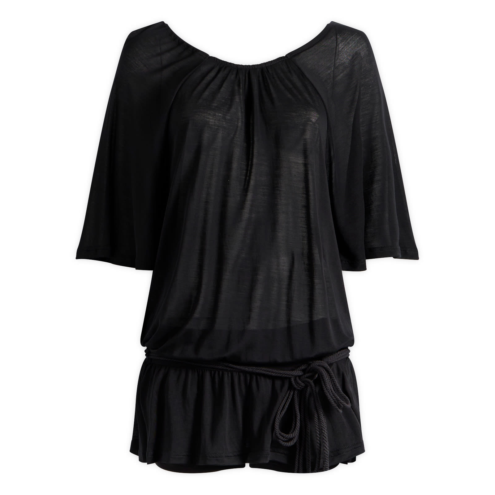 Peachy Den Women's Blanche Skort Dress in Onyx, Size Medium 