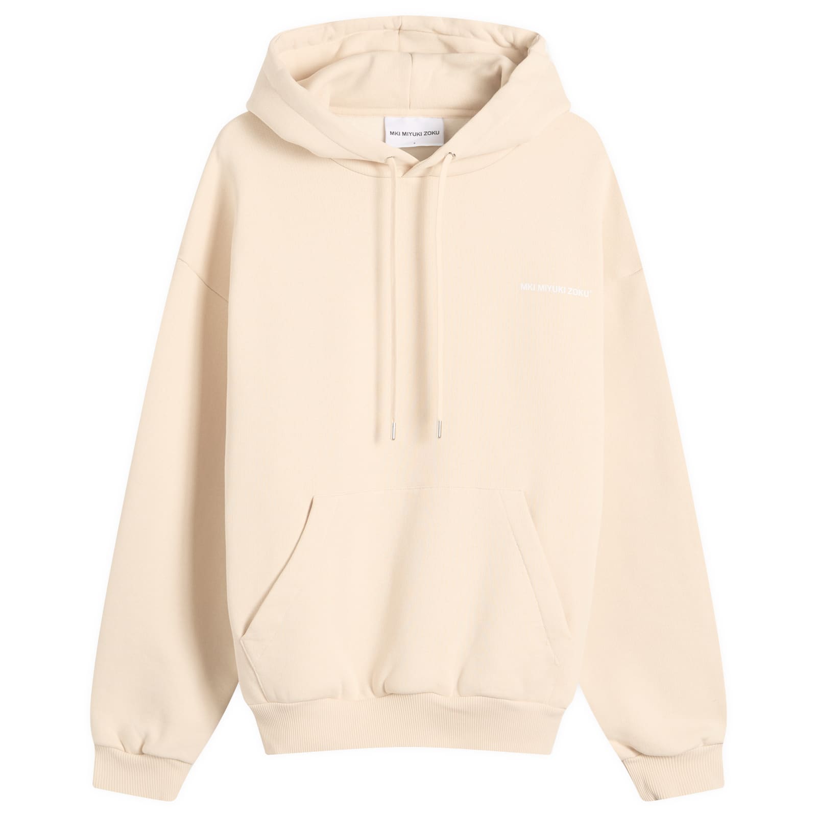 MKI Women's Uniform Hoodie Presented by END. in Oat Milk, Size Large 