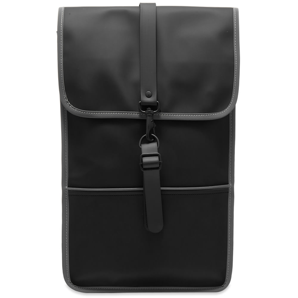 RAINS Backpack Black Reflective END. (GB)