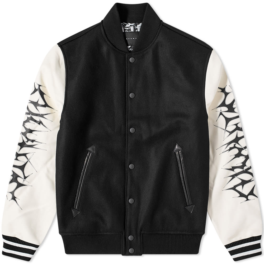 Stampd Letterman Coaches Jacket Black END. (KR)
