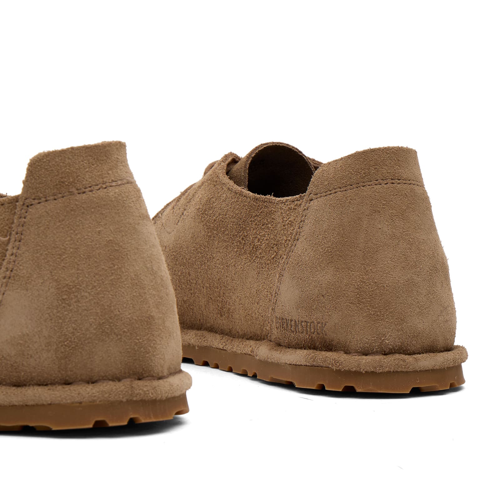 Birkenstock Zapatos De Piel Utti Lace (ajuste Regular) Taupe — foto 4