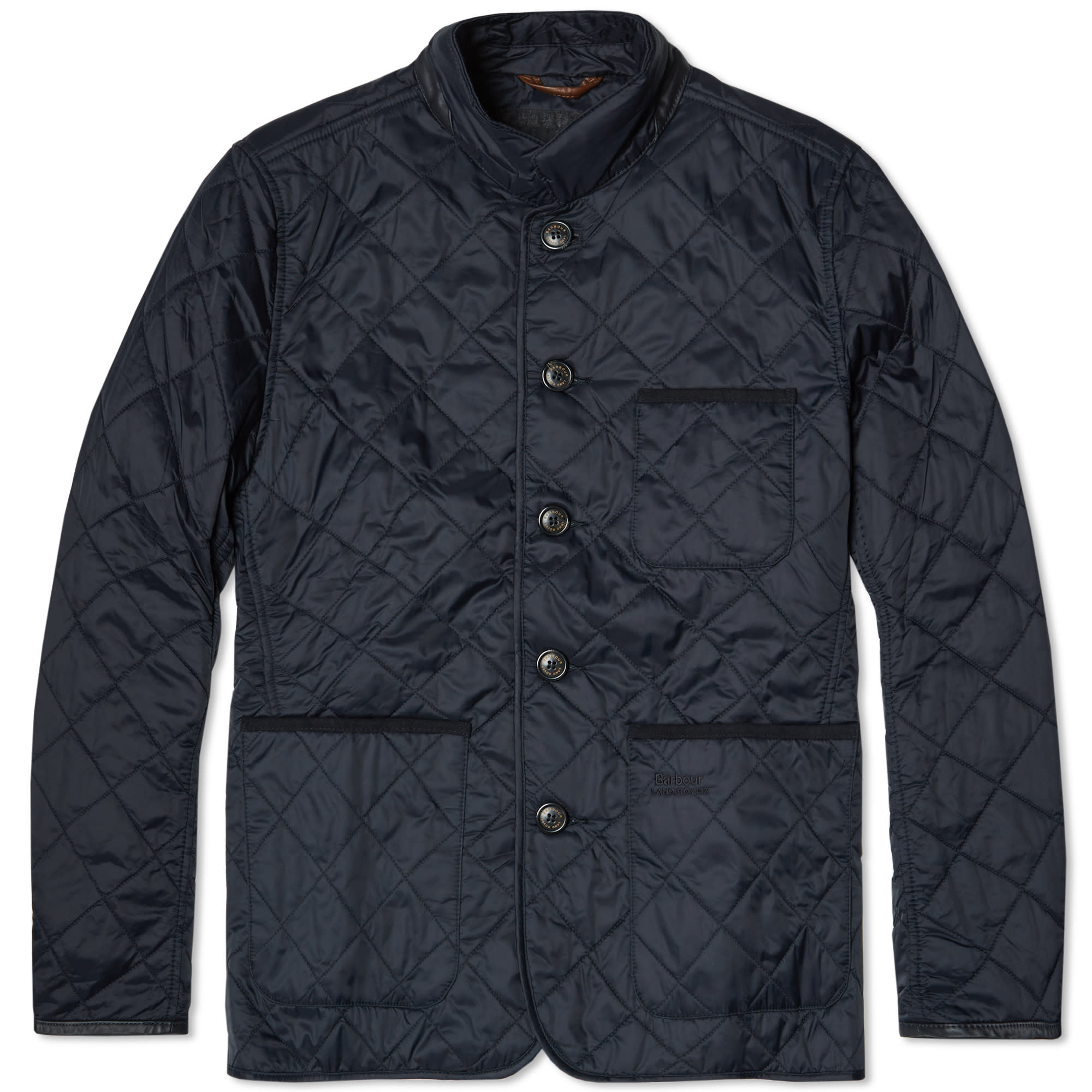 Barbour x Land Rover Racer Quilt Jacket Navy END. (Global)