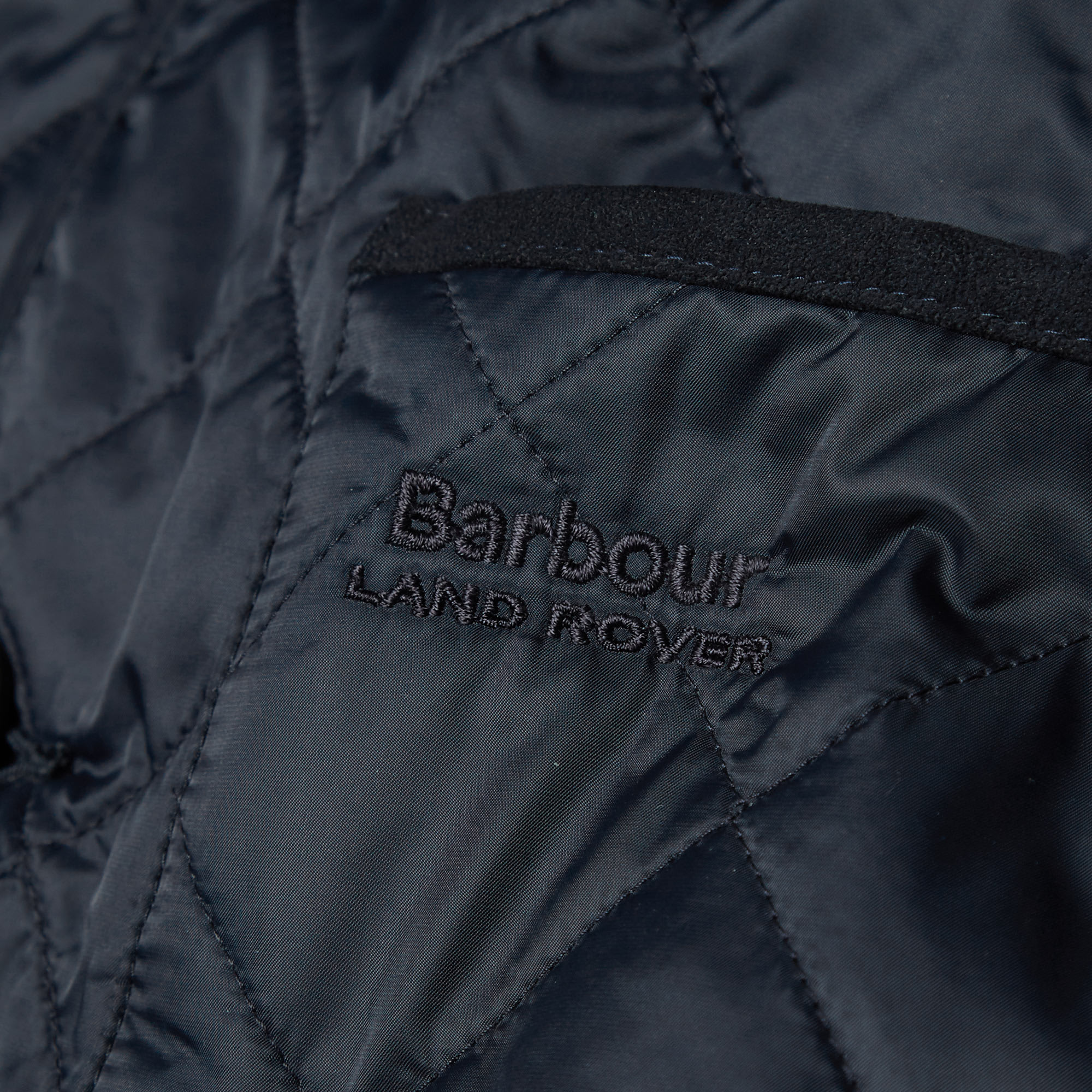 Barbour x Land Rover Racer Quilt Jacket Navy END. (CA)