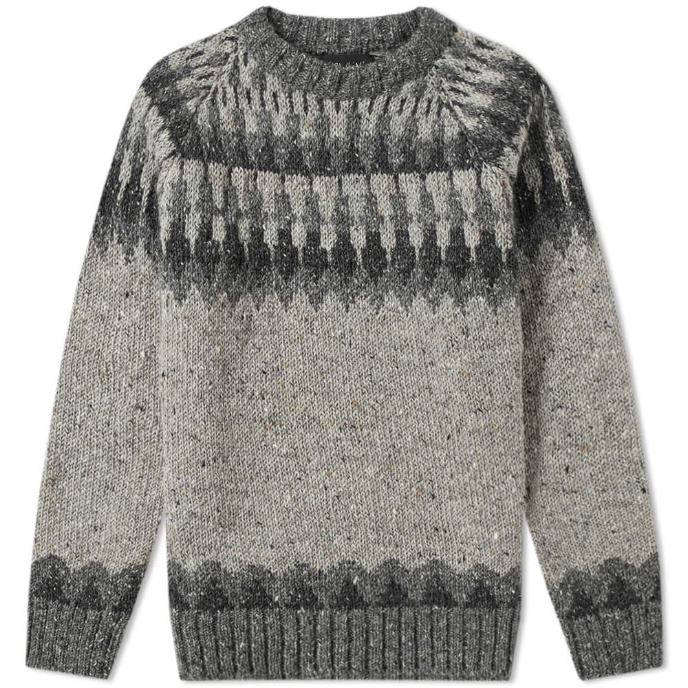 Howlin' Before The Snowfall Crew Knit Brown | END. (US)