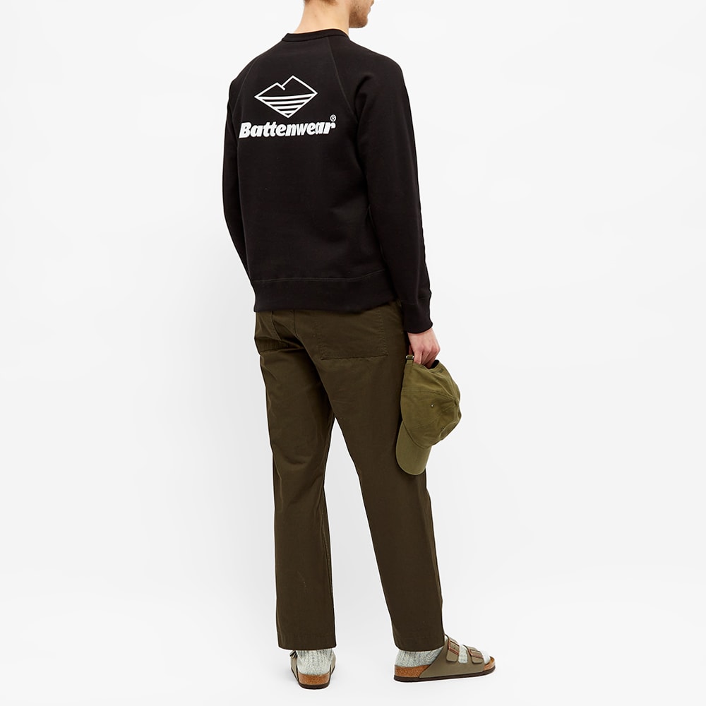 BATTENWEAR Battenwear Team Reach Up Crew Sweat