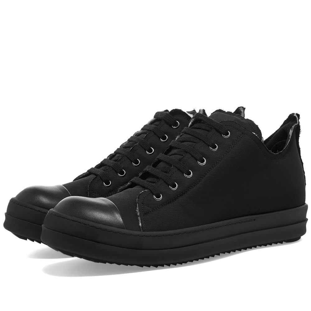 rick owens drkshdw low cotton nylon sneaker