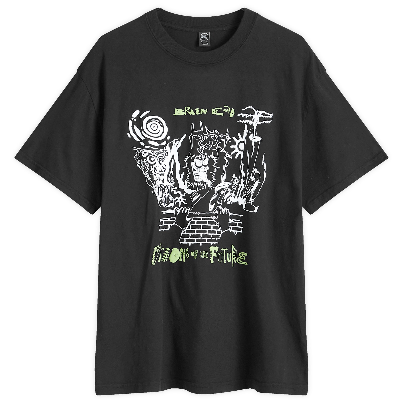 【BRAIN DEAD】ブレインデッド Alien Tractor Tee BRAIN DEAD/ブレインデッドALIEN TRACTOR T-SHIRT（Tシャツ