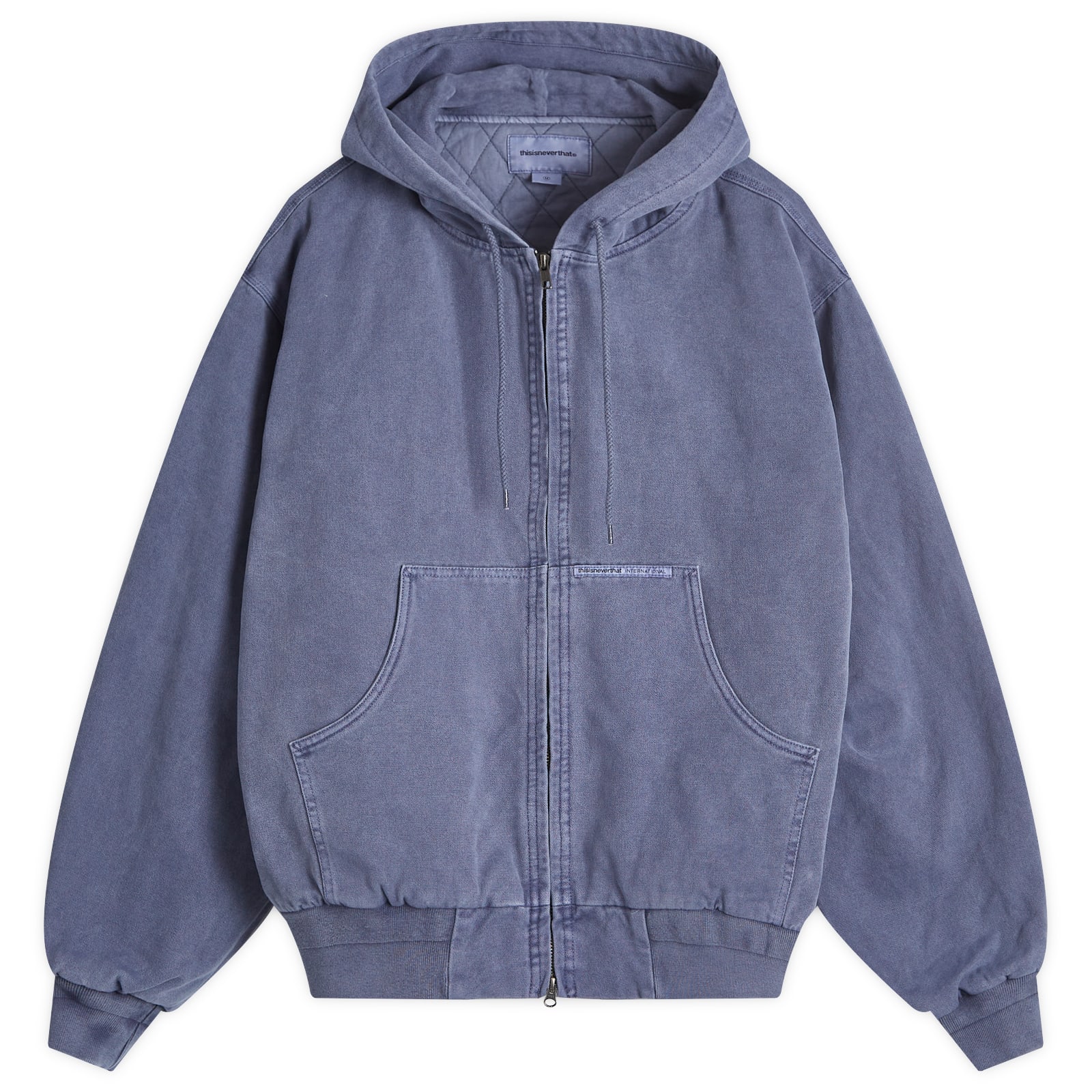 ジャケット・アウター thisisneverthat Overdyed Hooded Jacket Thisisneverthat Overdyed Hooded Jacket in Olive | Homme