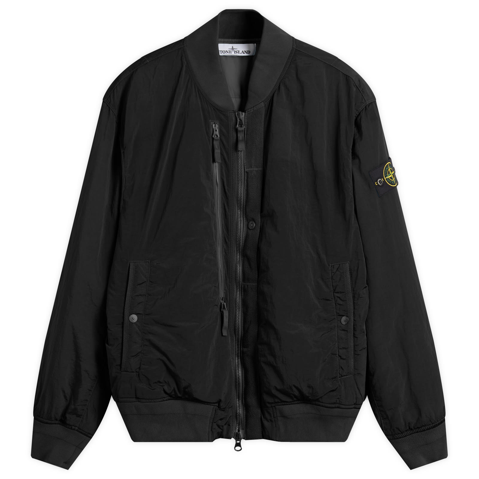ジャケット・アウター STONE  STRETCH NYLON BOMBER XL STONE ISLAND STRETCH NYLON BOMBER XL ストーンアイランド ボンバー
