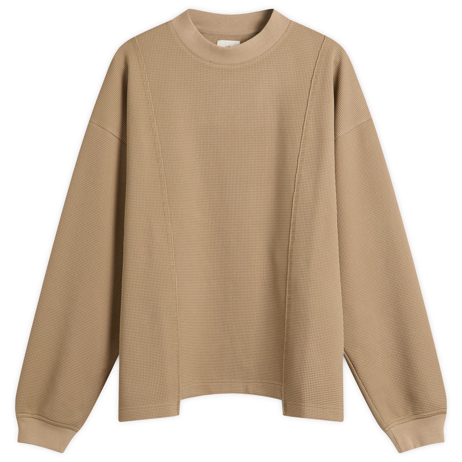Gander Men’s Waffle Long Sleeve Top Walnut