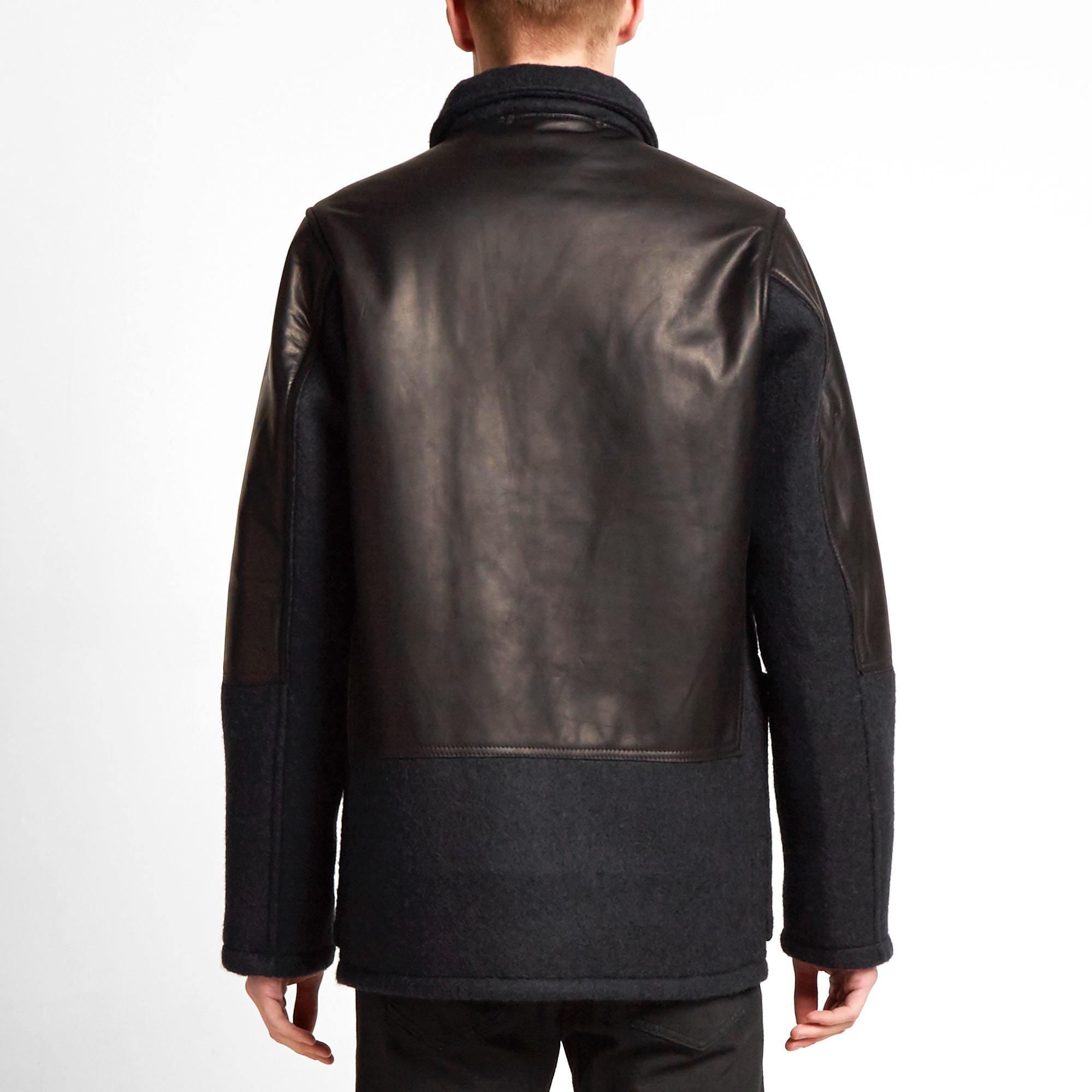 Nigel Cabourn Donkey Jacket Navy & Black END. (US)