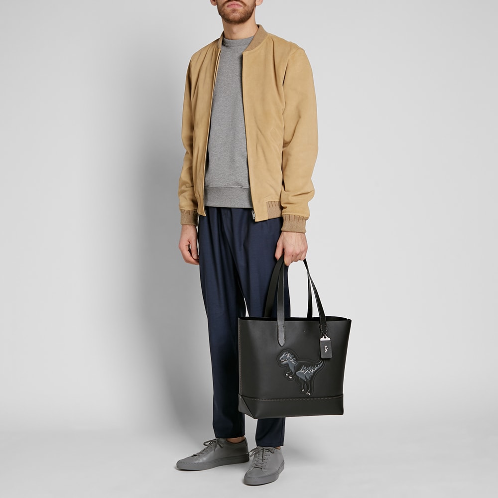 Black rexy coach tote clearance