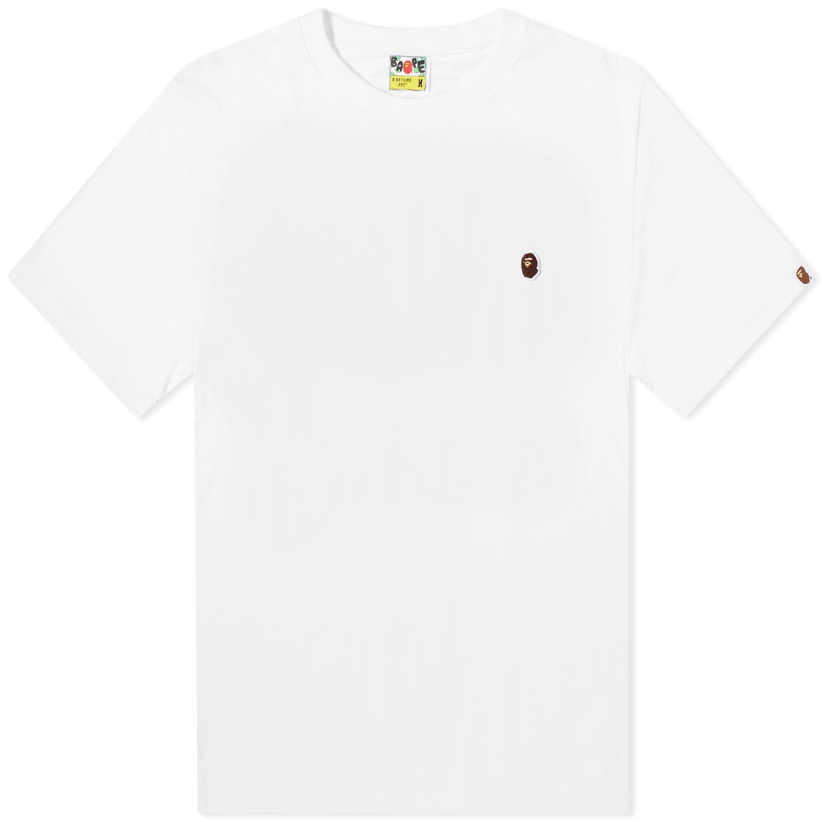 A Bathing Ape General Bape Is Bathing T-Shirt White | END. (GB)