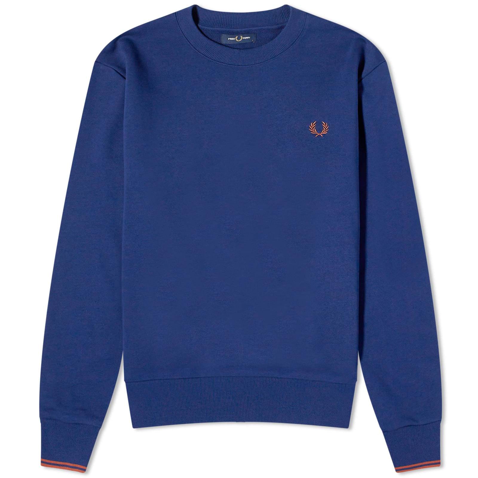 Navy fred perry sweatshirt Clearance