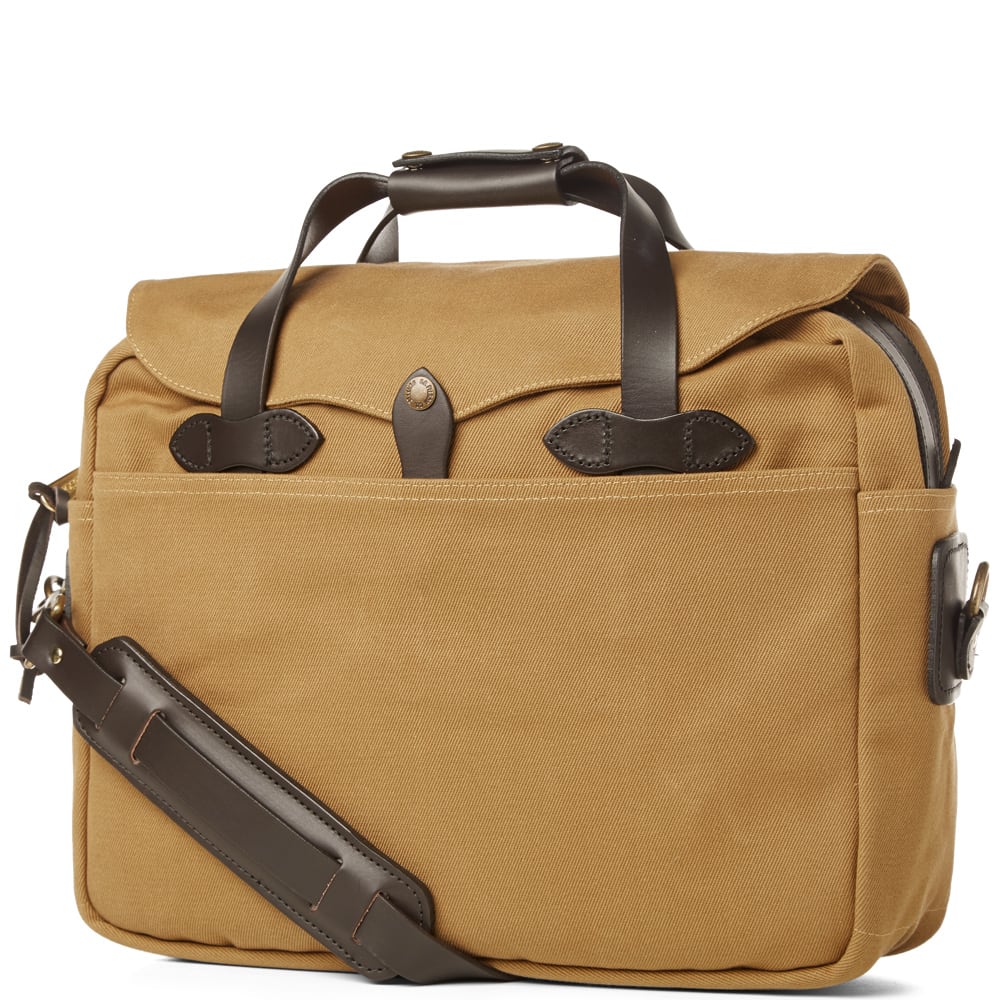 Filson Large Briefcase Tan END.
