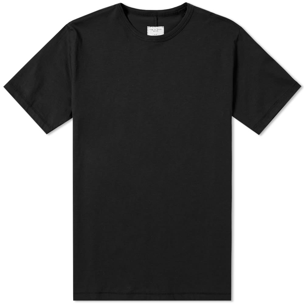 Rag & Bone Classic Base Tee Black | END.