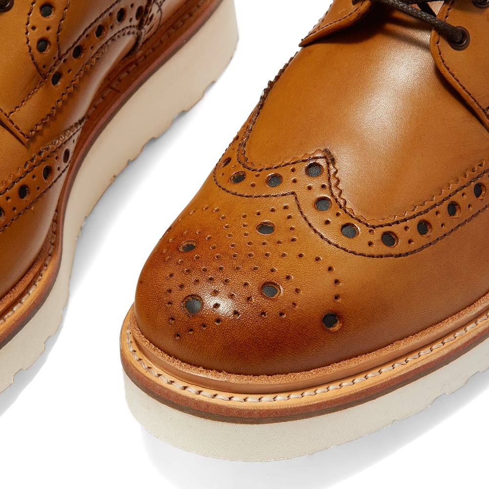 grenson fred boots tan