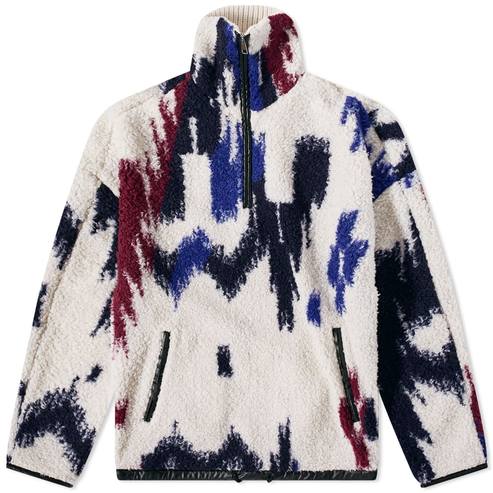 Isabel Marant Marlon Ikat Fleece Jacket 