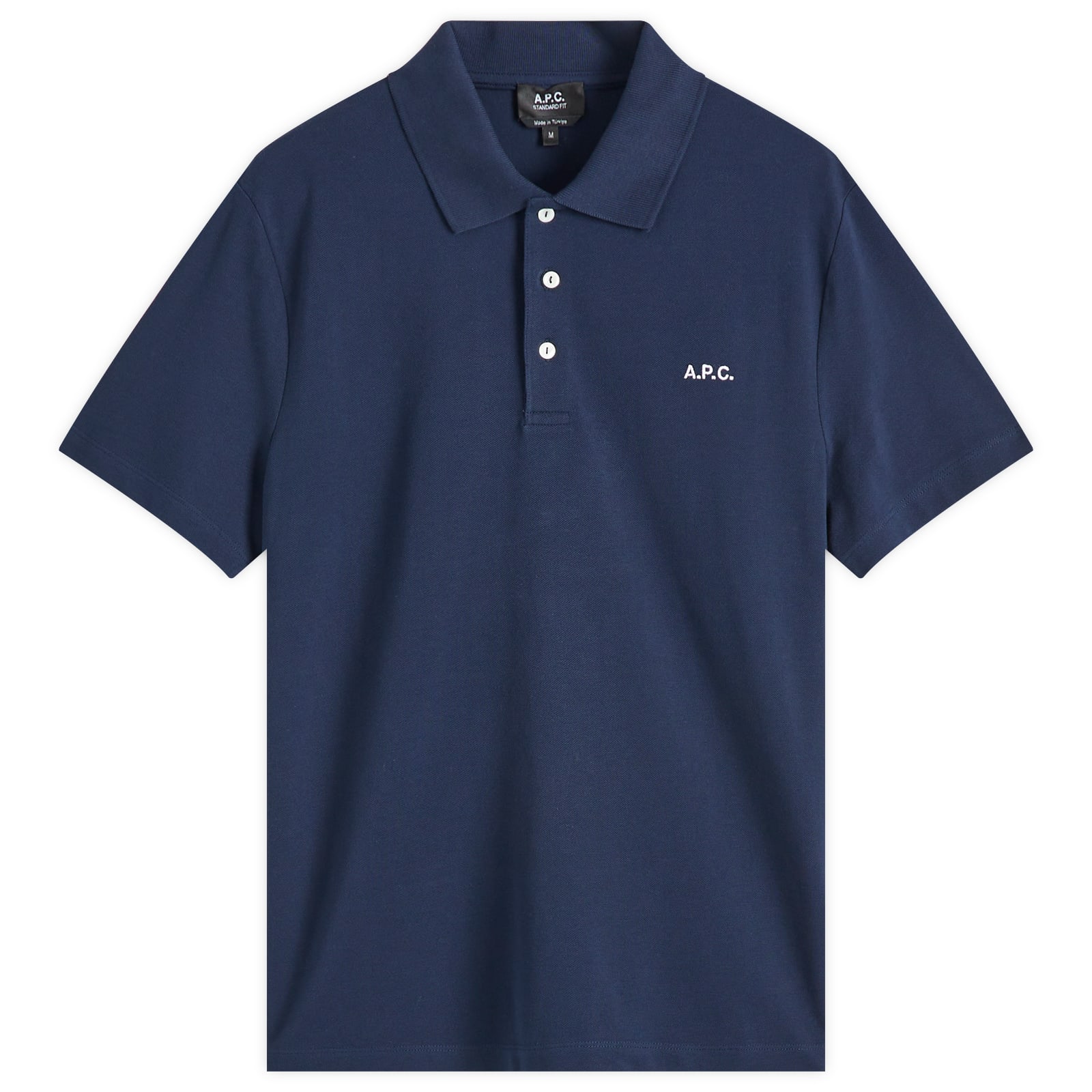 A.P.C. Men's Auguste Nature Logo T-Shirt Heathered Grey
