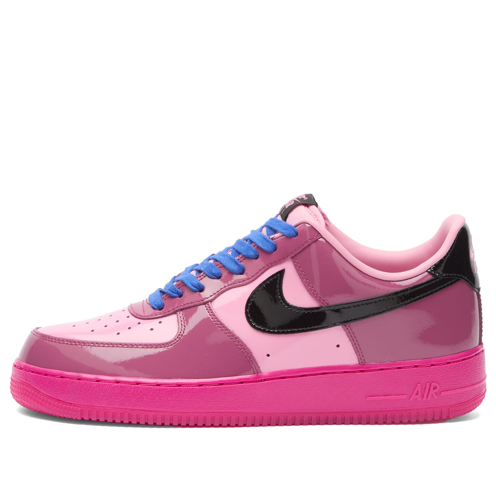 nike air force 1 pink and blue tick