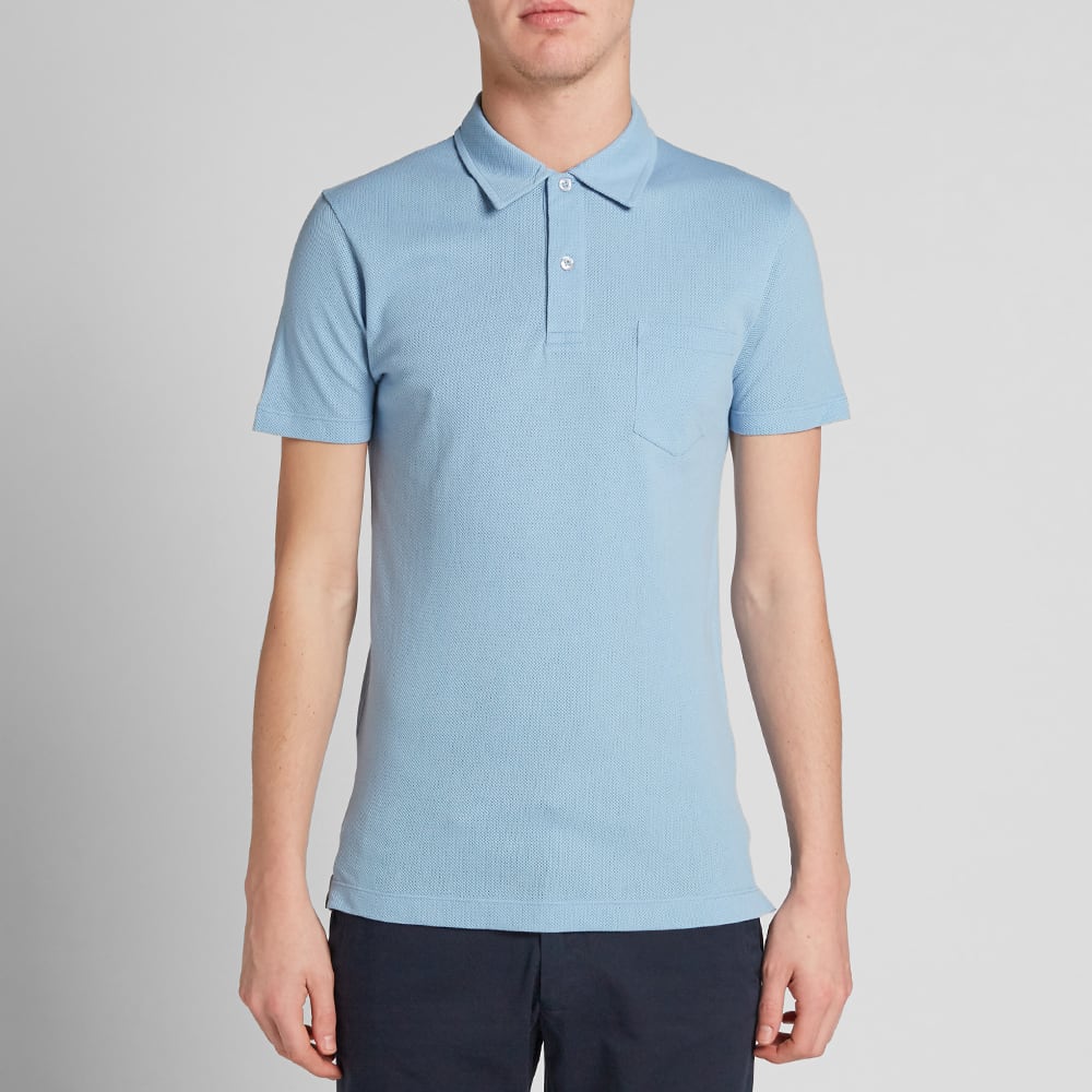 Sunspel Riviera Polo Sky | END.