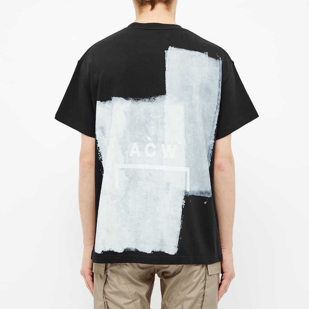 a cold wall block painted tee