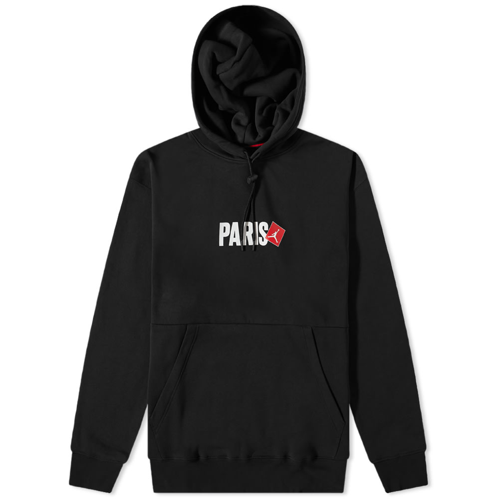 Air Jordan Paris City Popover Hoody Black END. (JP)
