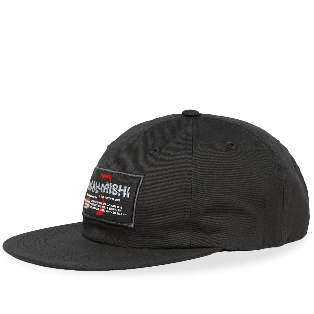 Maharishi Shattered Miltype 6 Panel Cap Black | END. (US)