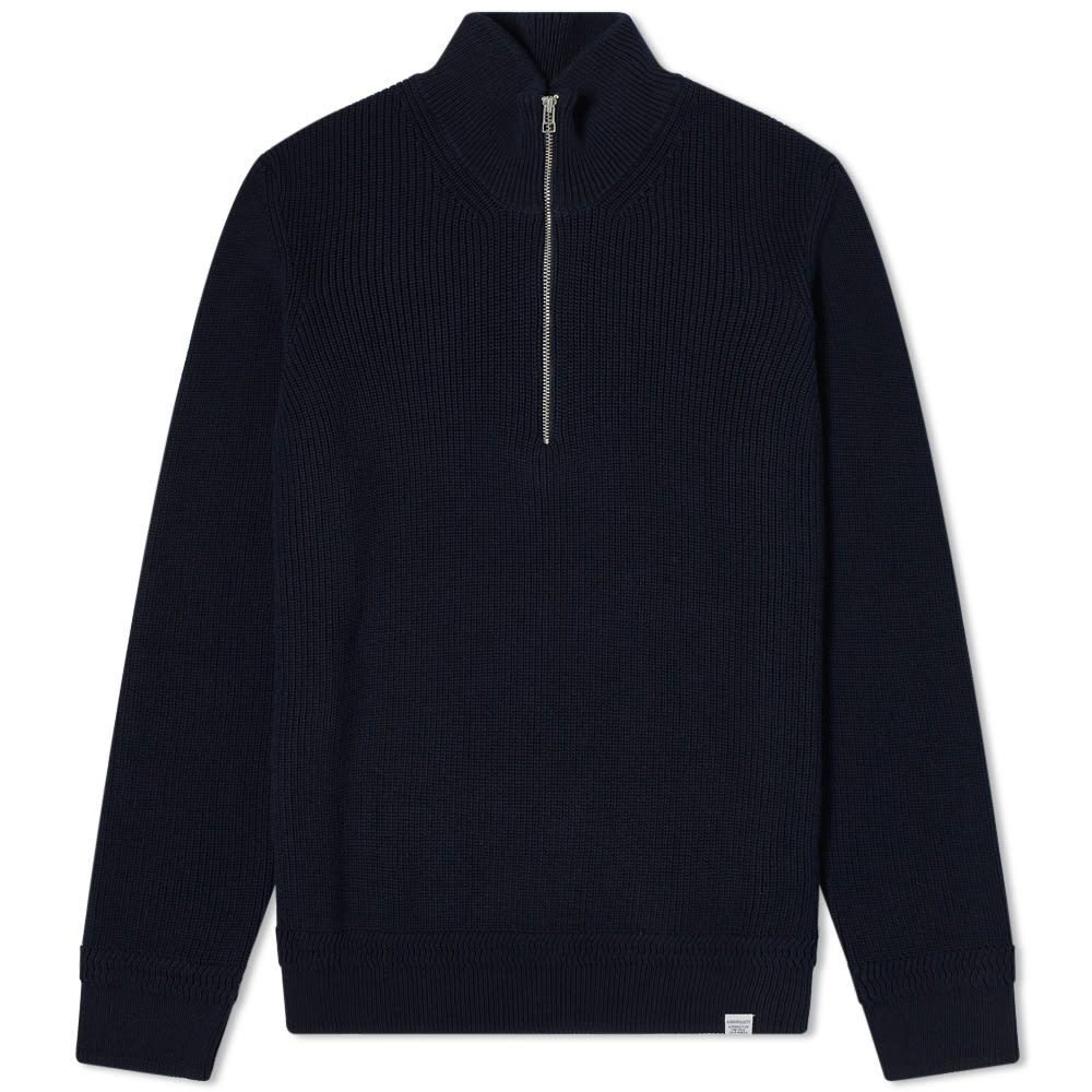 norse projects zip shirt