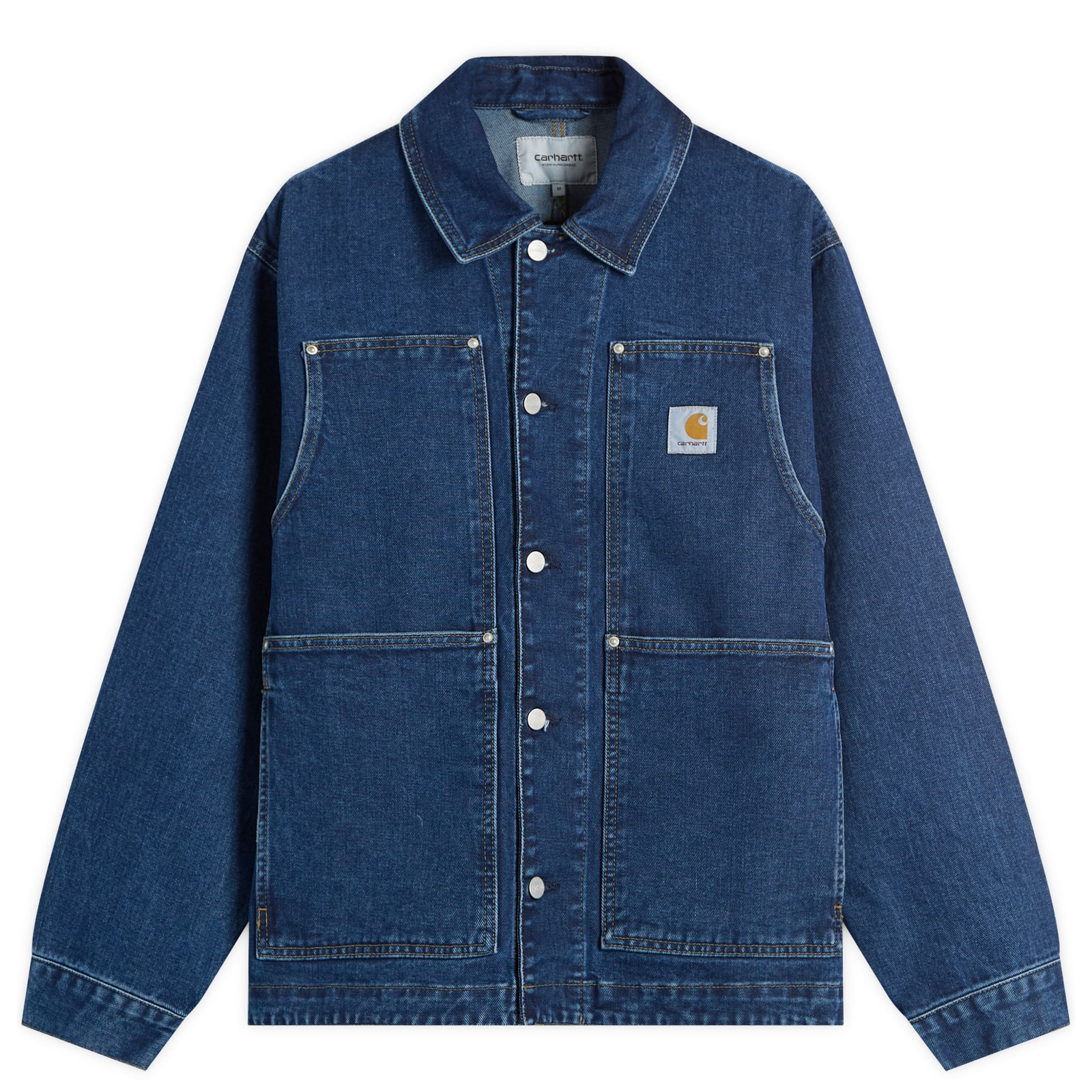 Carhartt WIP OG Double Front Jacket Blue Stone Washed | END
